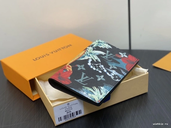 WIS PASSPORT Louis COVER-10*14*2.5CM Vuitton 0808